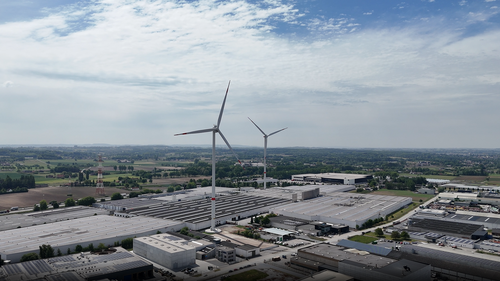 Wind turbines Kruisem